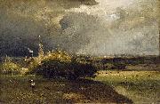 George Inness The Coming Storm oil on canvas